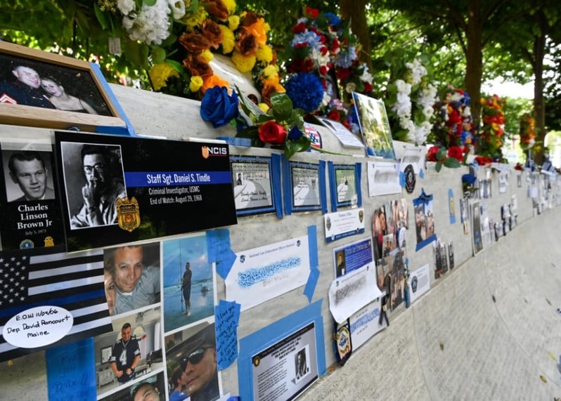 National Law Enforcement Officers Memrorial Wall